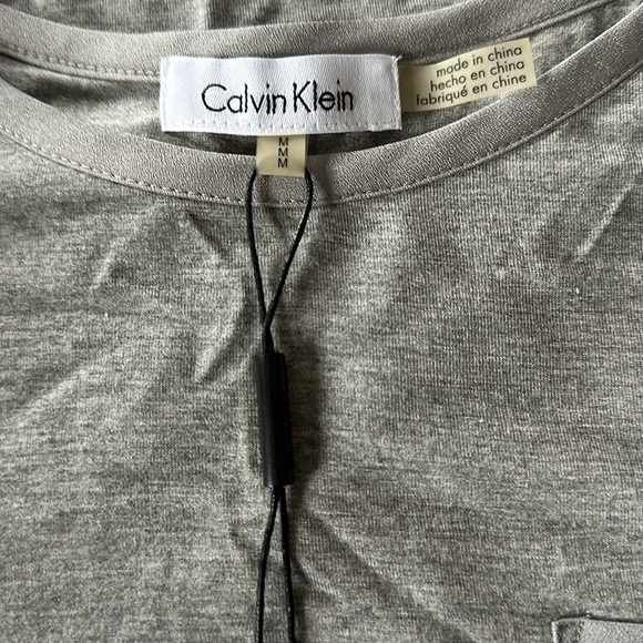 Calvin Klein Gray Sleeveless Top (new) - Picture 2 of 5
